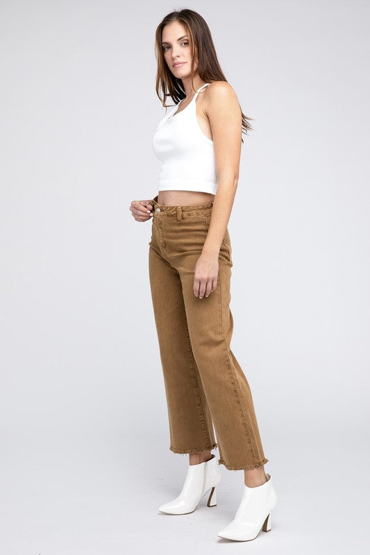 Straight Wide Pants