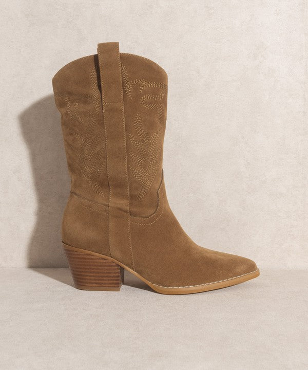 SEPHIRA Oasis Society Embroidered Short Boot