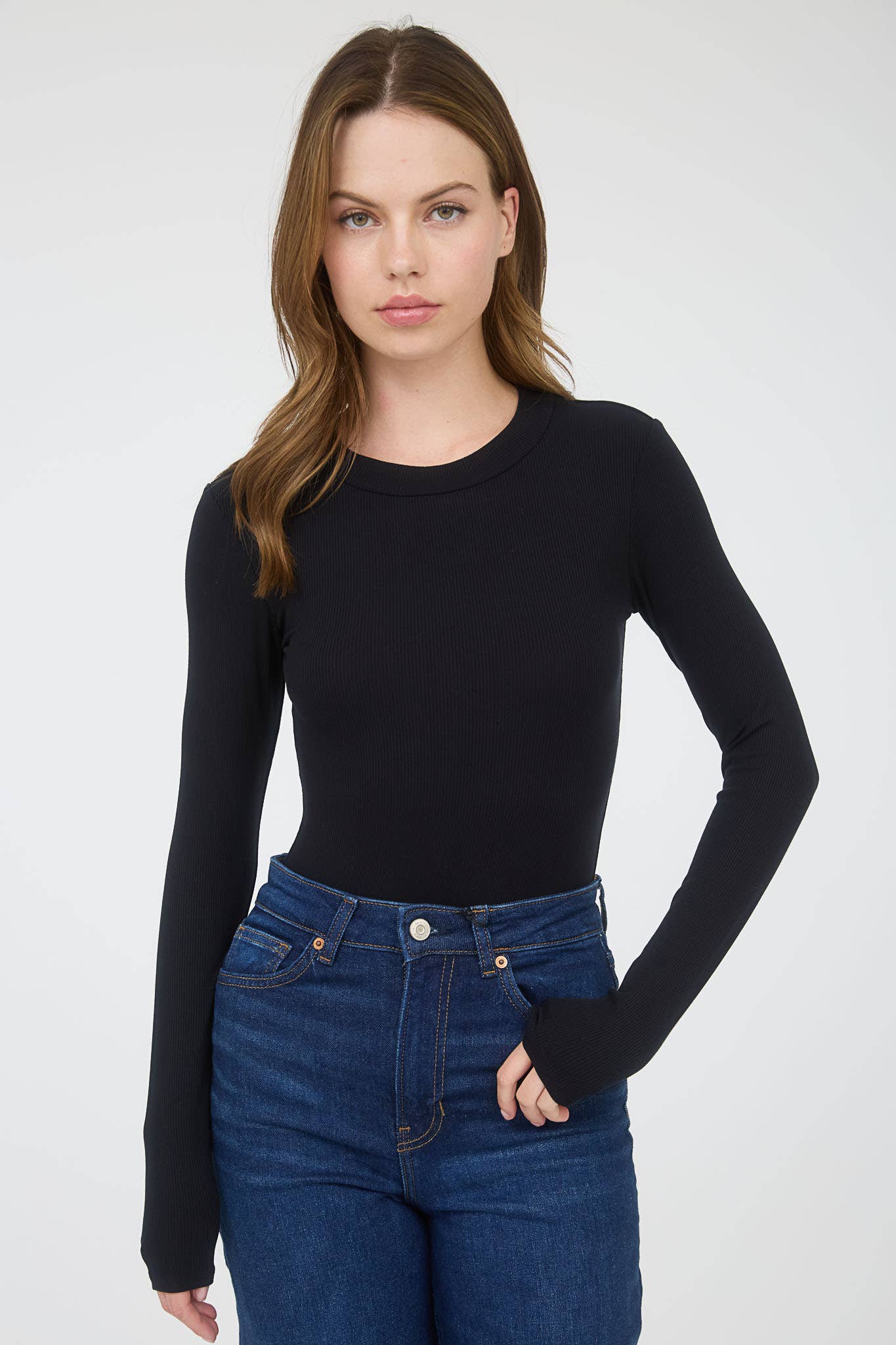 SWEATER KNIT BODYSUIT 2 color options