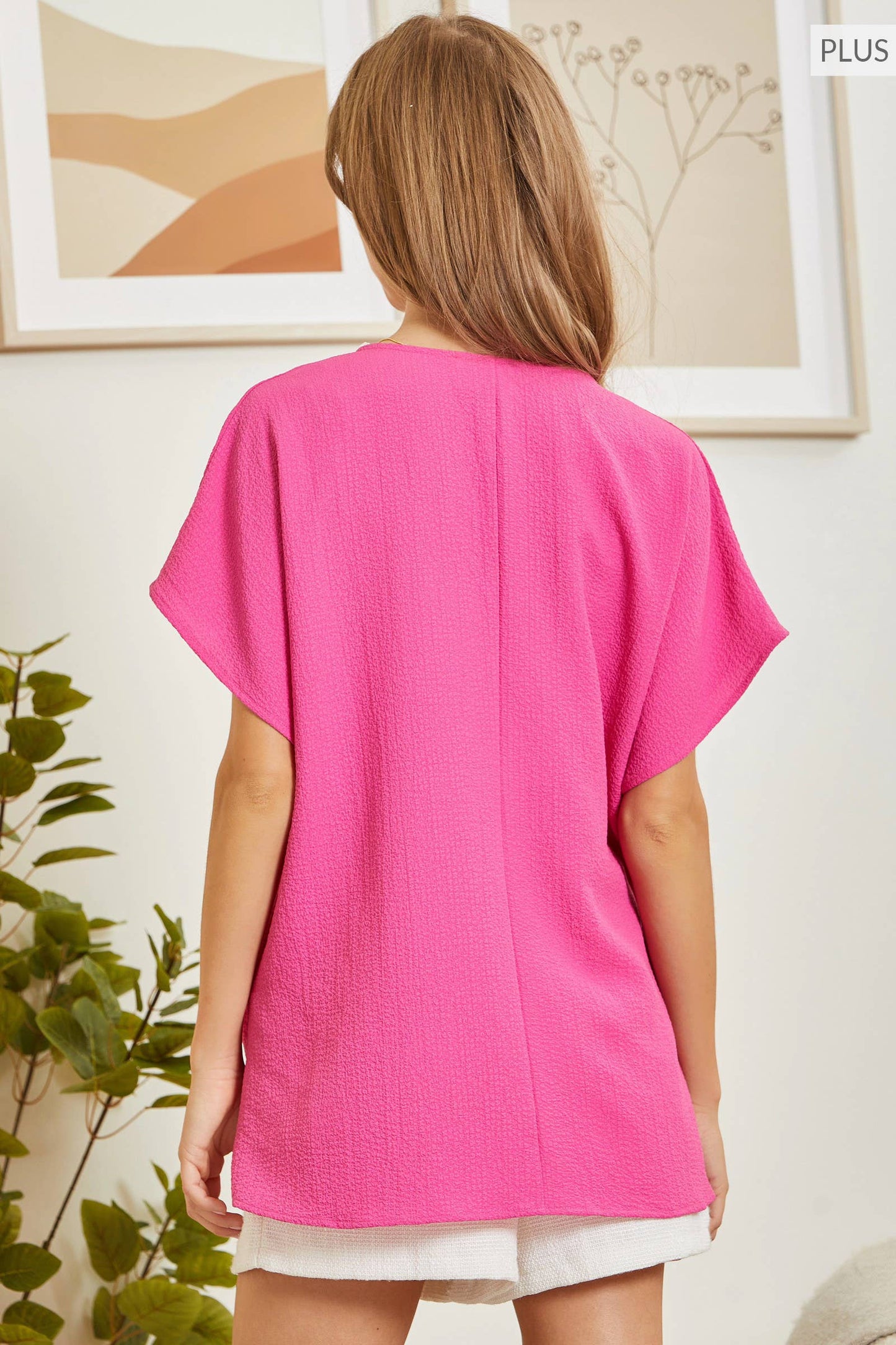 PLUS SIZE Solid Color Top (Multiple Colors)