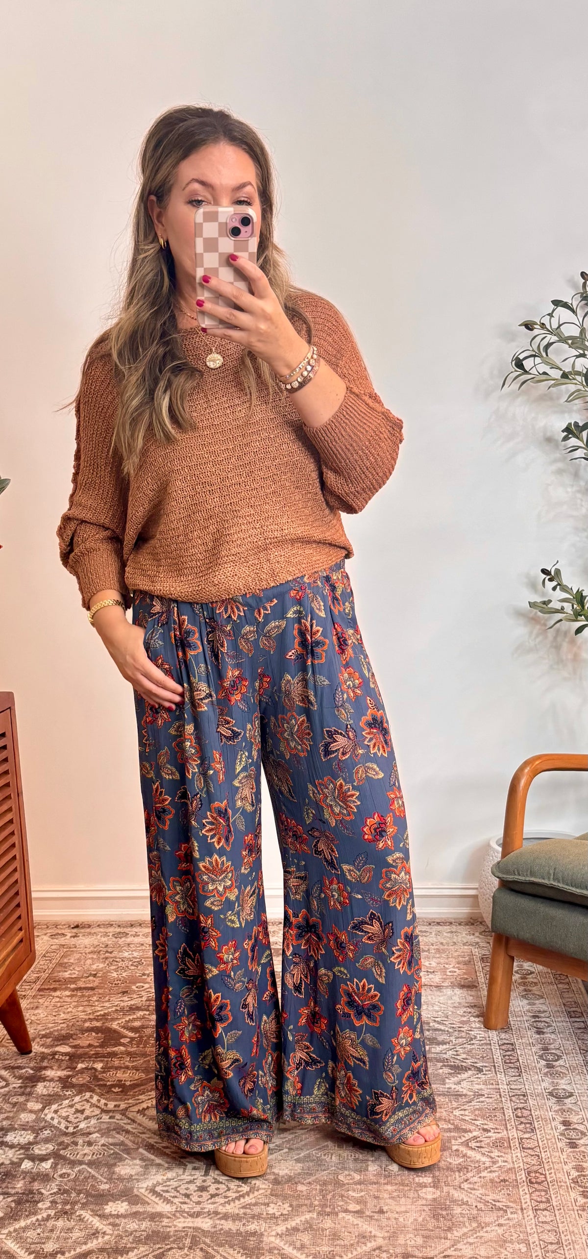 OPEN KNIT LIGHT WEIGHT PULLOVER SWEATER