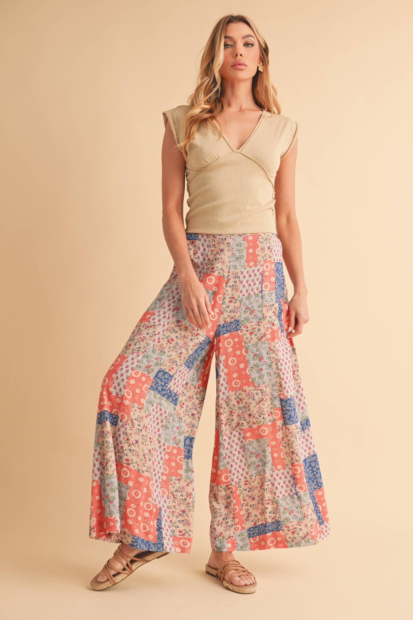 Coline Printed Pants