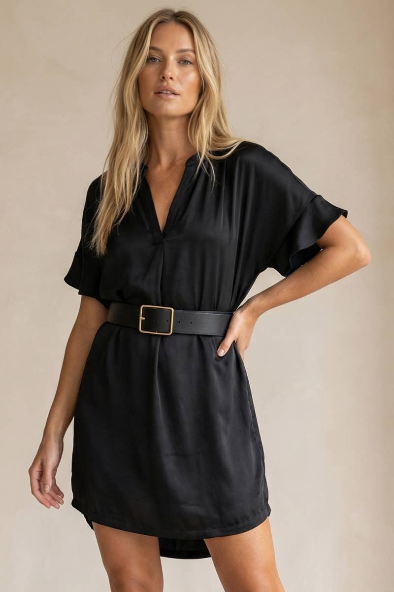 open shoulder shirt dress Alexander Wang Off The Shoulder Shirt Dress In White