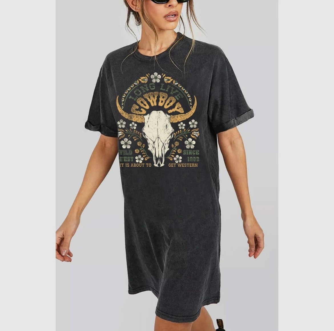 Cowboys Graphic Dress