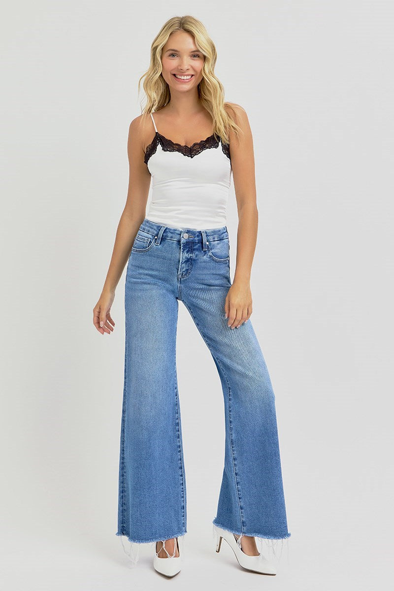 TUMMY CONTROL Risen Mid Rise Jeans