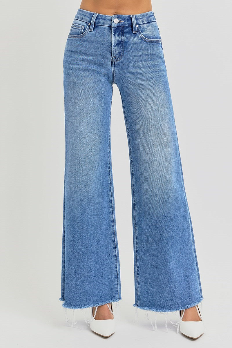 TUMMY CONTROL Risen Mid Rise Jeans