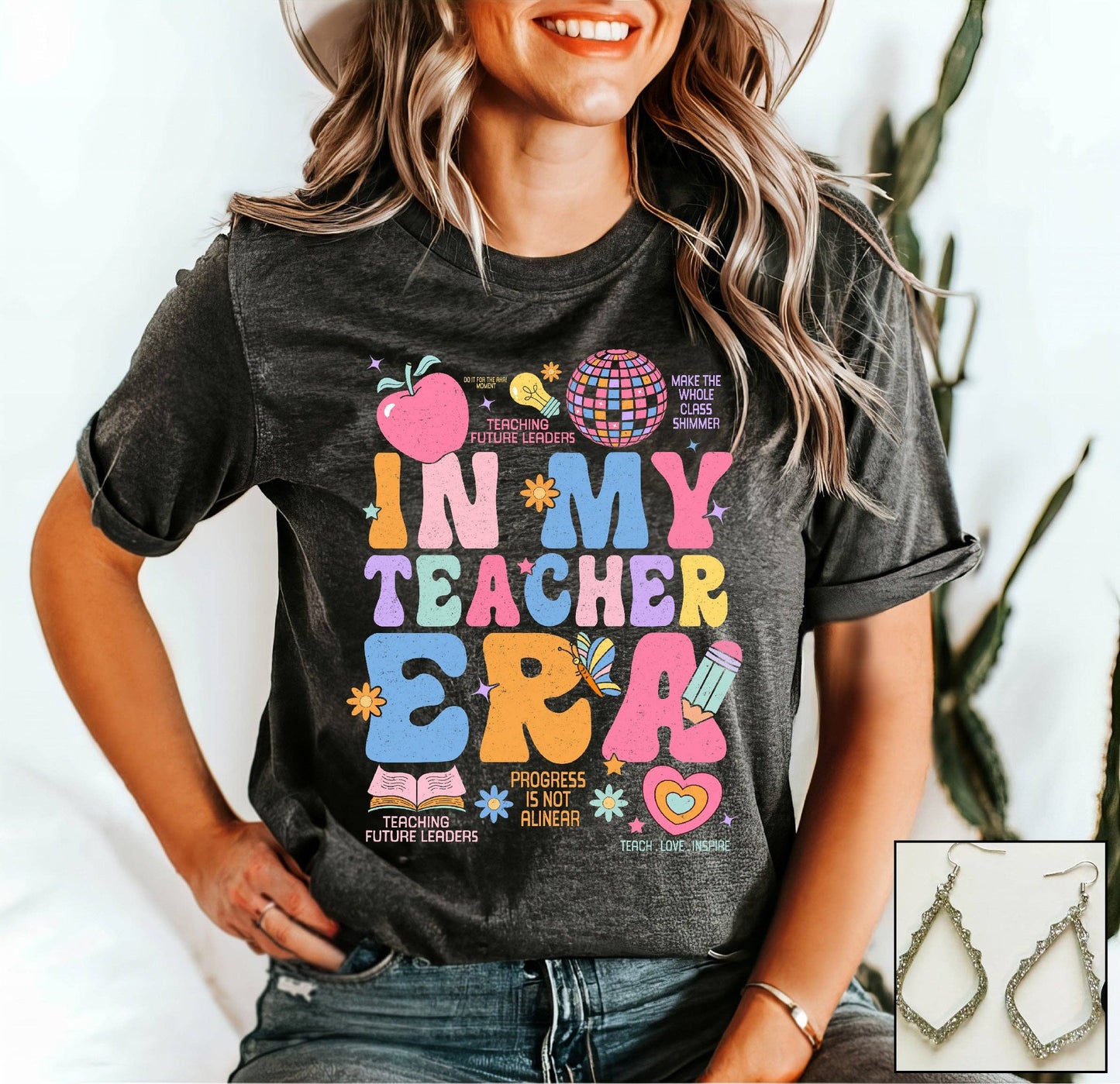 In My Teacher Era Graphic Tshirt