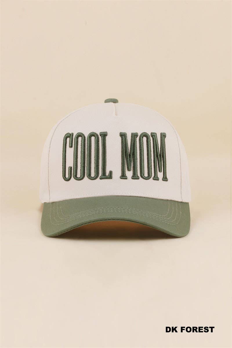 Cool Mom Two Tone Snapback Hat