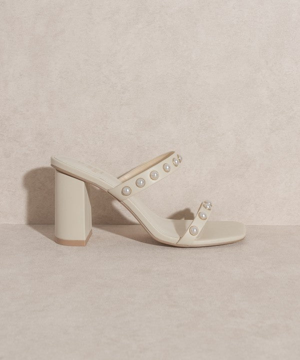 OASIS SOCIETY Victoria Pearl Strap Heel