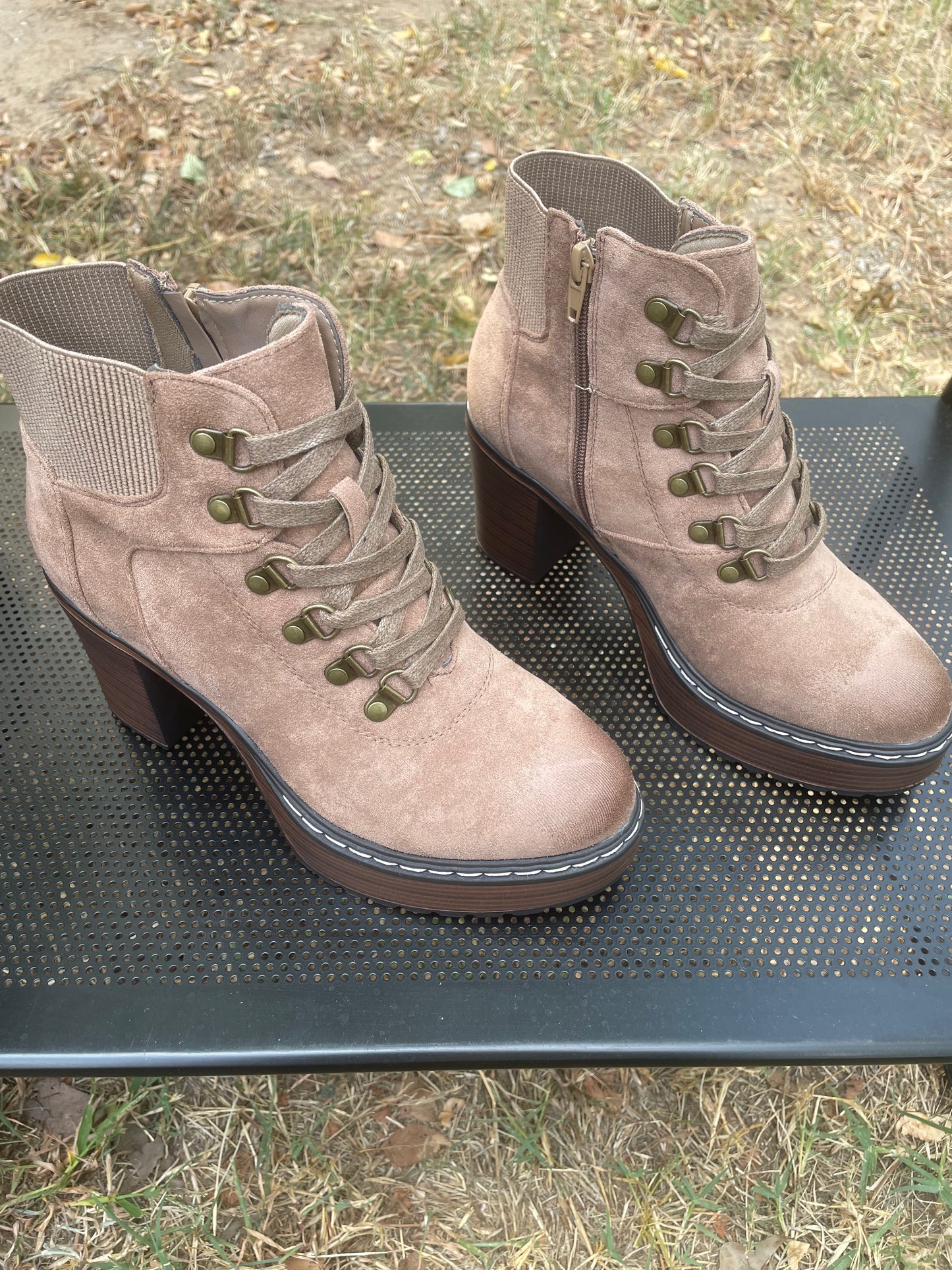Pierre Suede Booties
