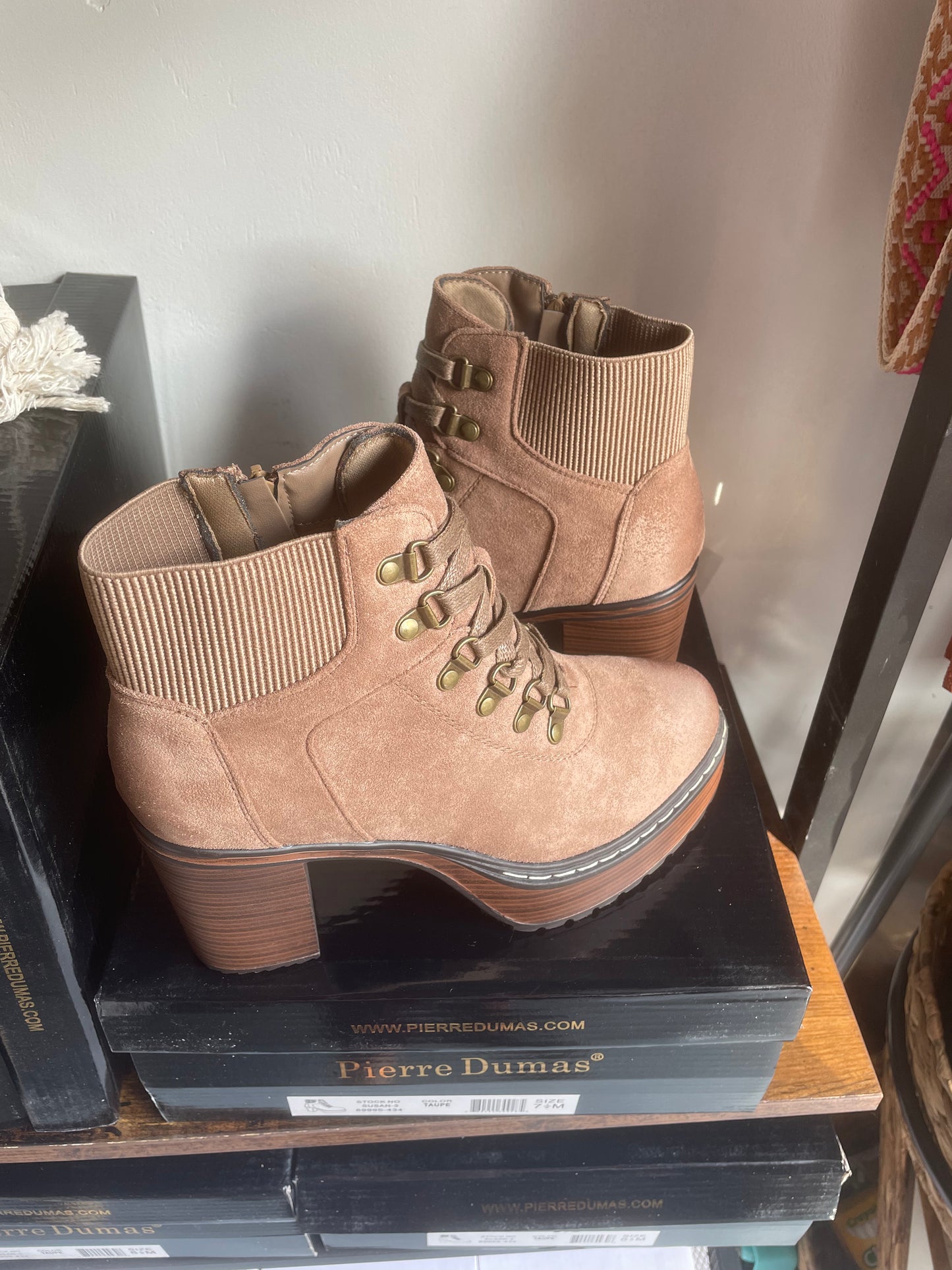 Pierre Suede Booties