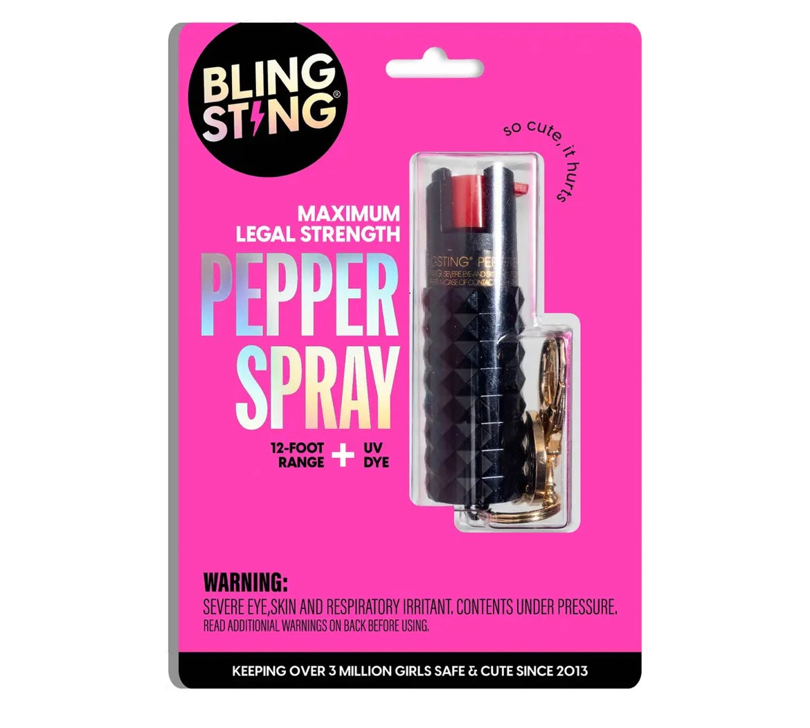 Metallic Studded Pepper Spray