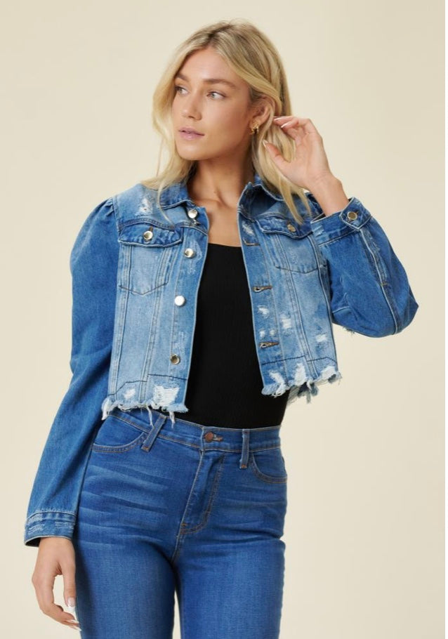 Fitted Denim Jacket