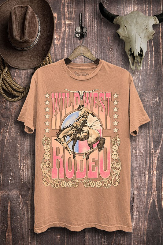 Wild West Rodeo Graphic Top