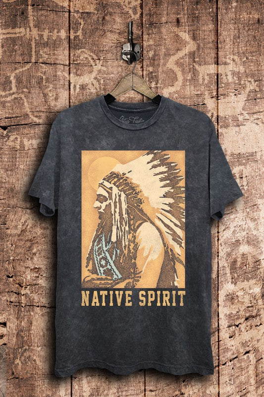 Native Spirit Graphic Top