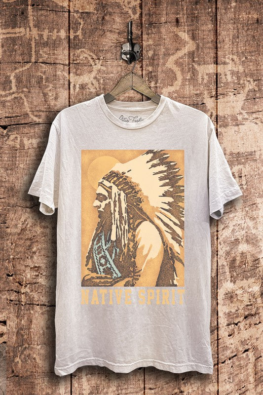 Native Spirit Graphic Top