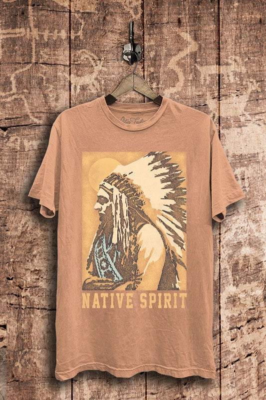 Native Spirit Graphic Top