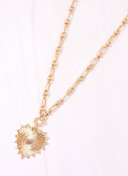 Landstrom Heart Necklace GOLD