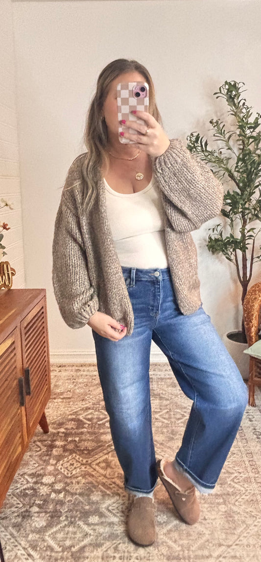 Chunky Knit Cardigan