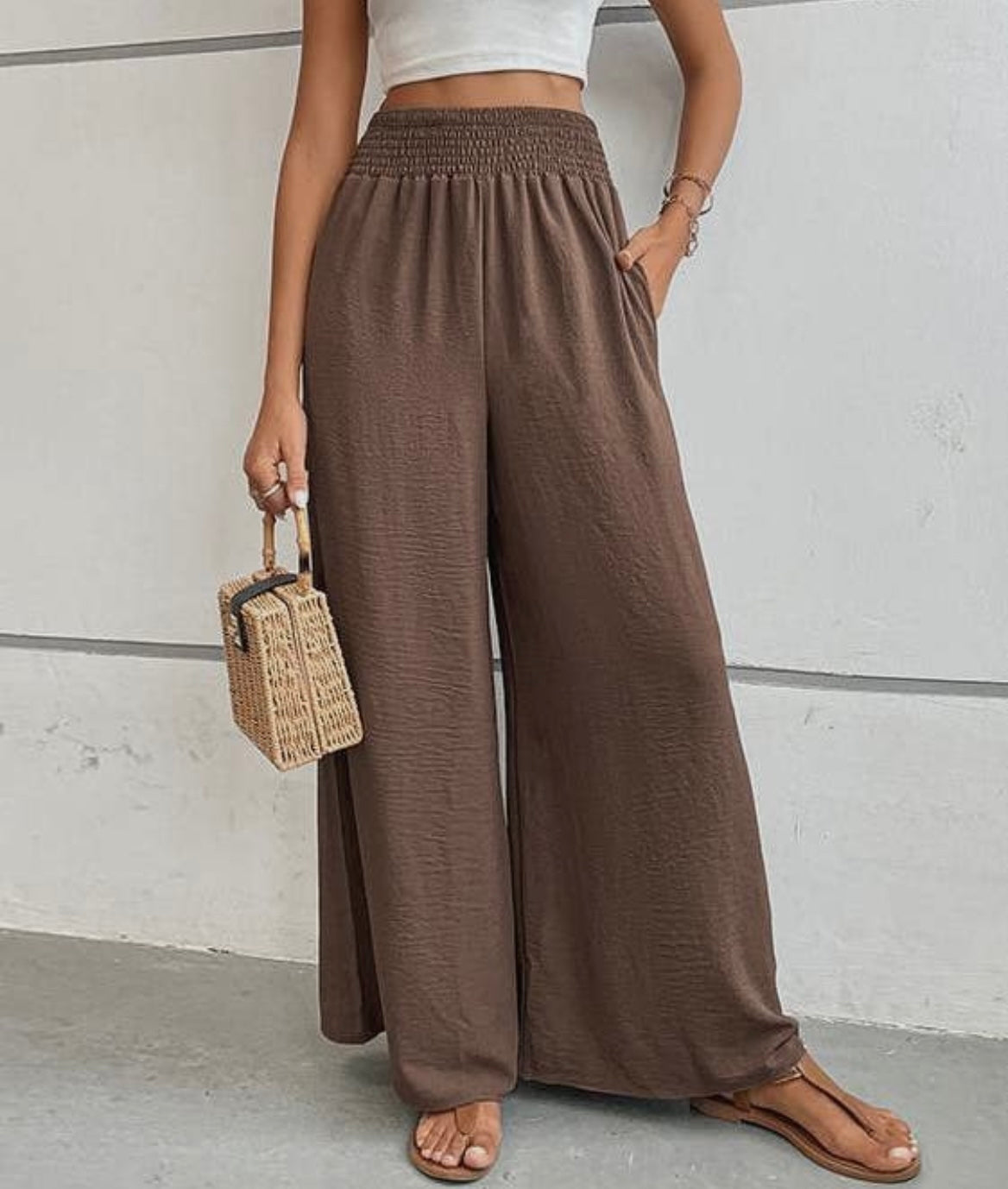 Casual Wide Leg Pant