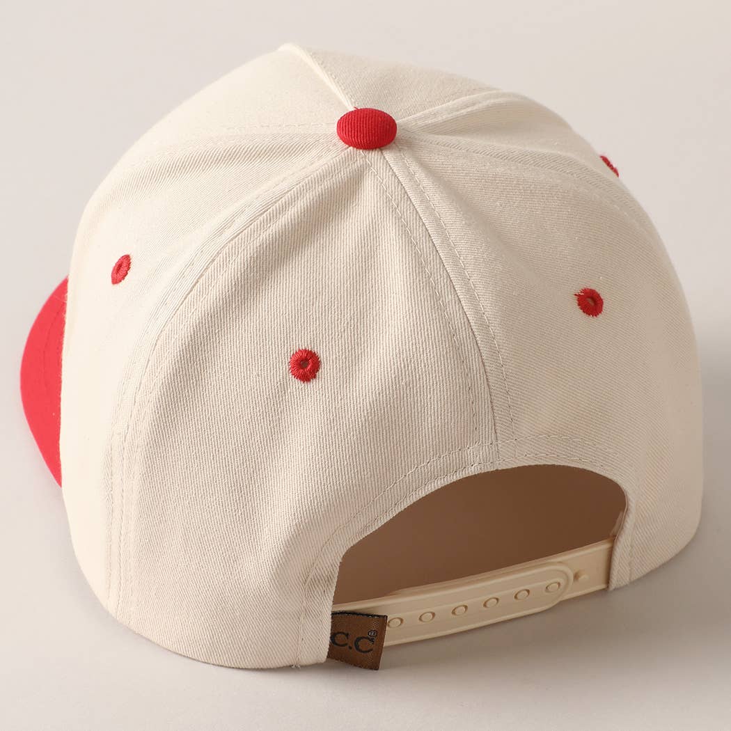 Gameday Club Embroidery Two Tone Baseball Cap