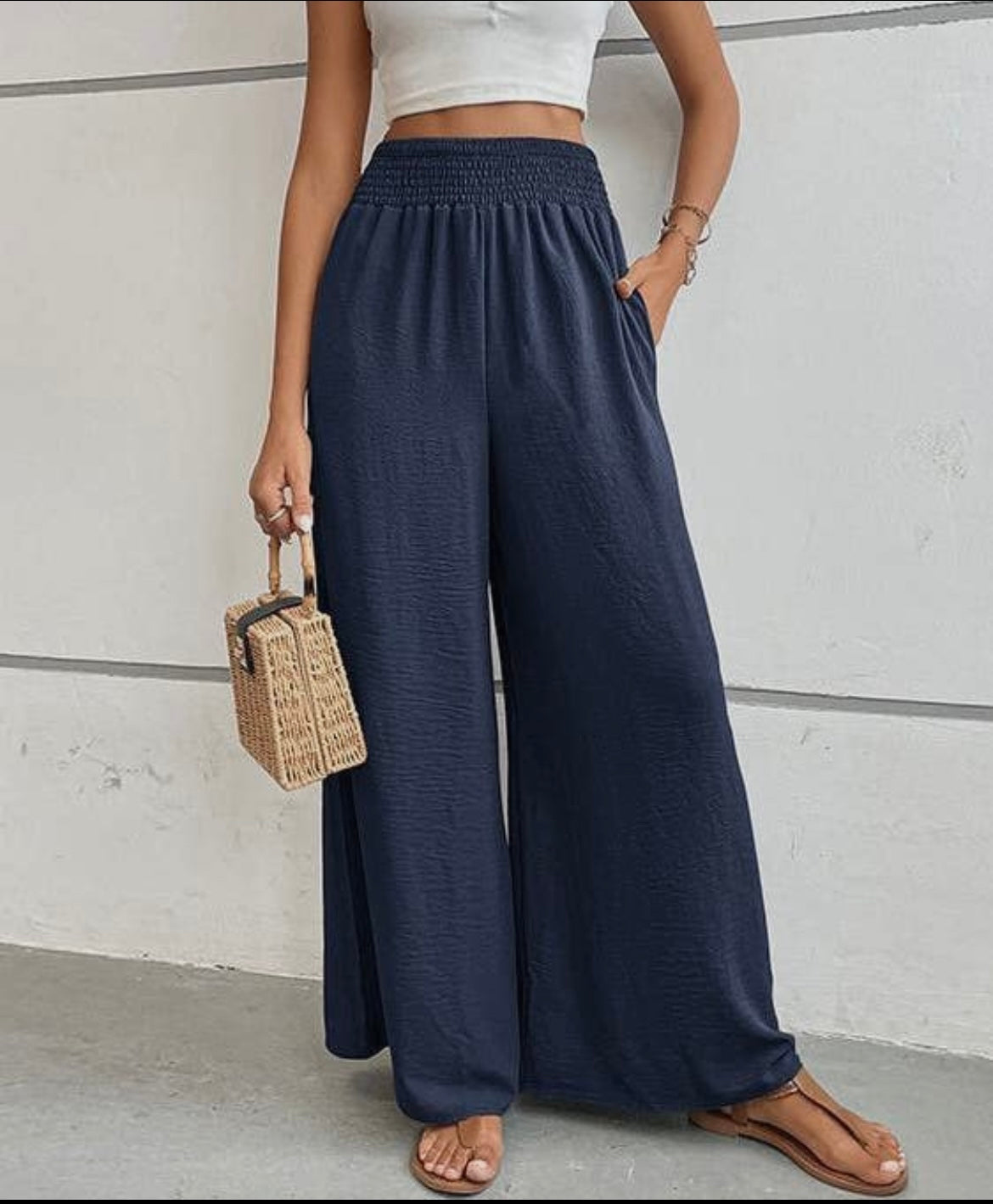 Casual Wide Leg Pant