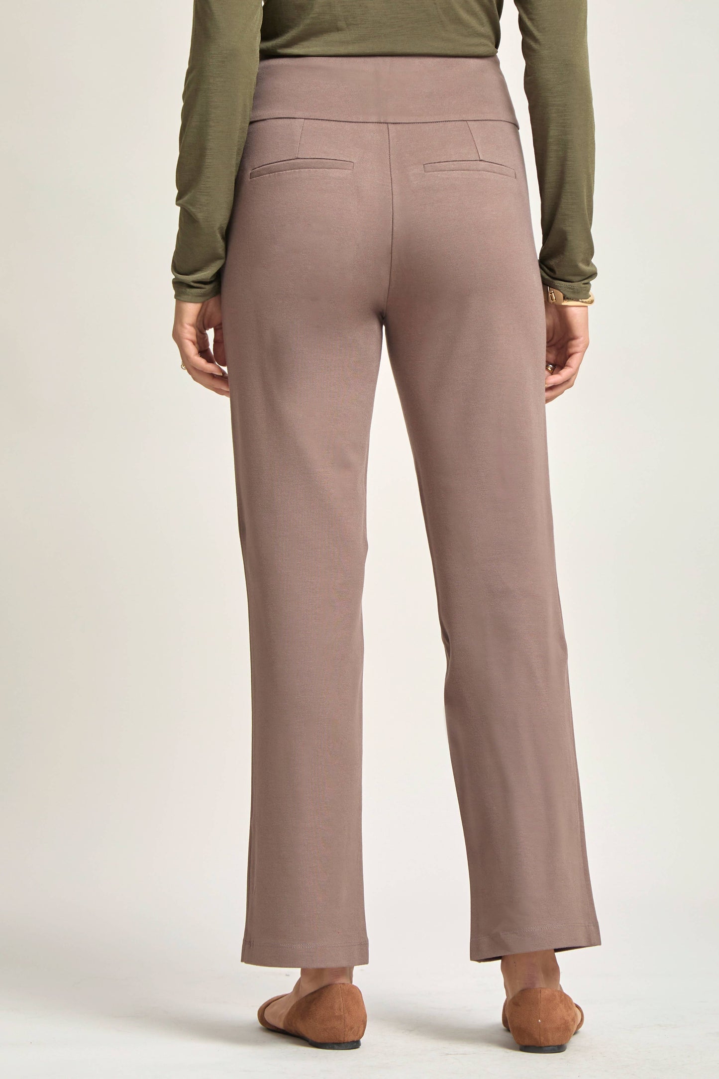 Magic High Slim Straight Pants-Matching Blazer available see tops