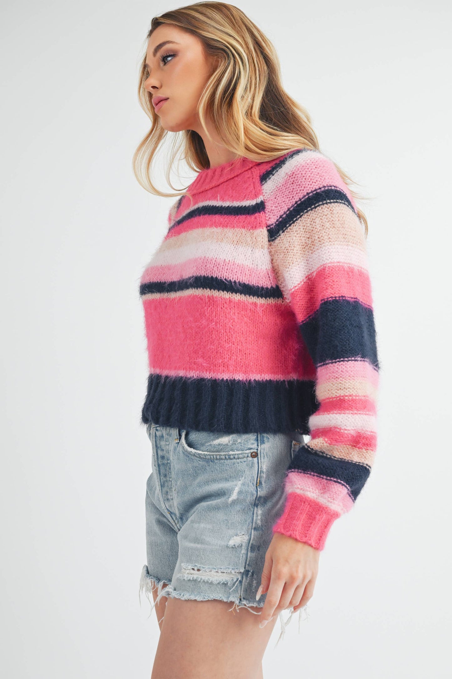 Cozy Stripe Sweater