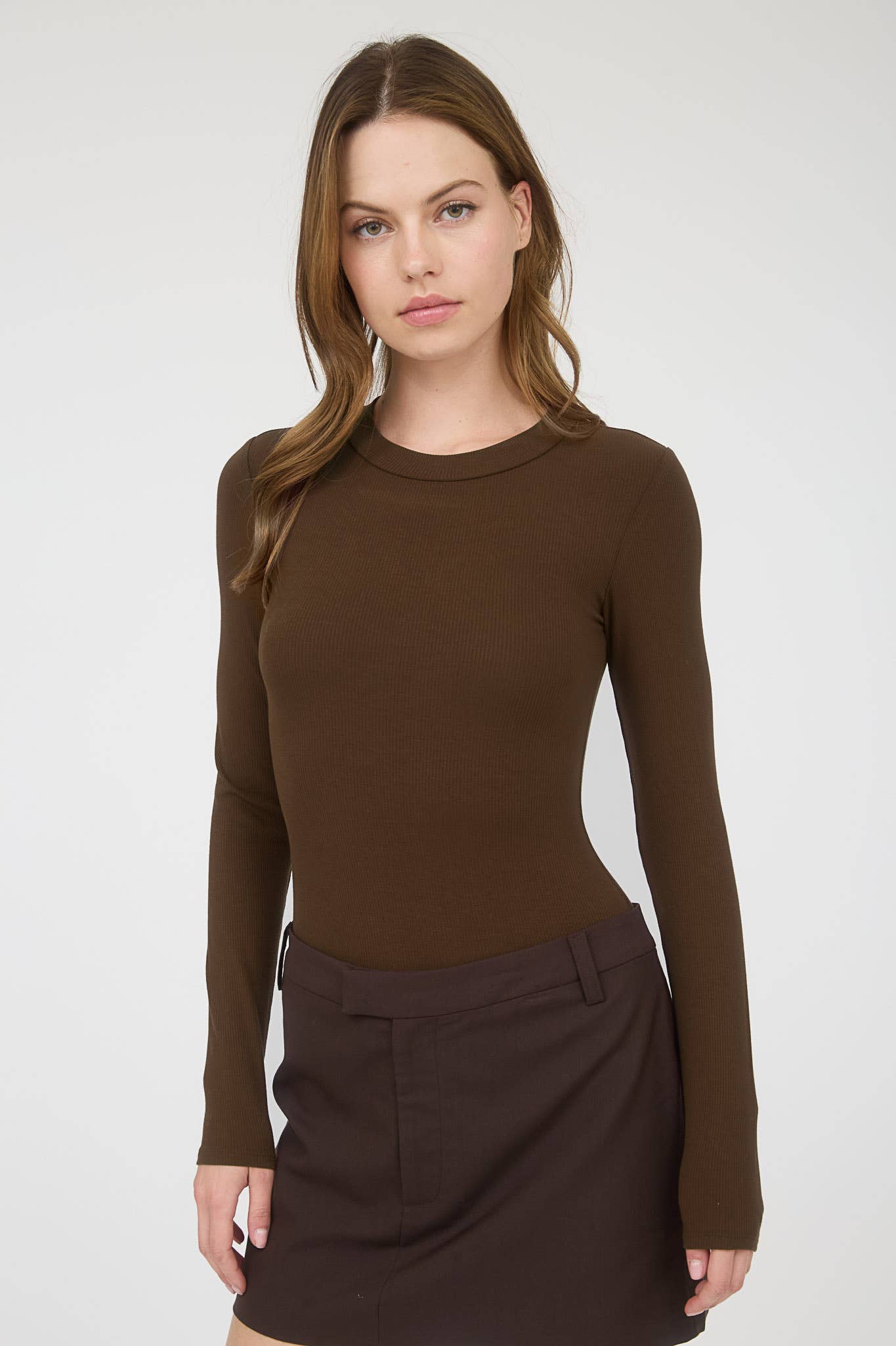 SWEATER KNIT BODYSUIT 2 color options