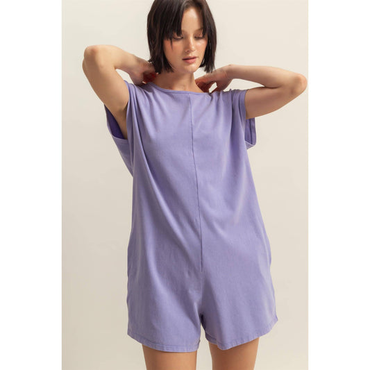 Relaxed Fit Breezy Romper (Multi Colors)