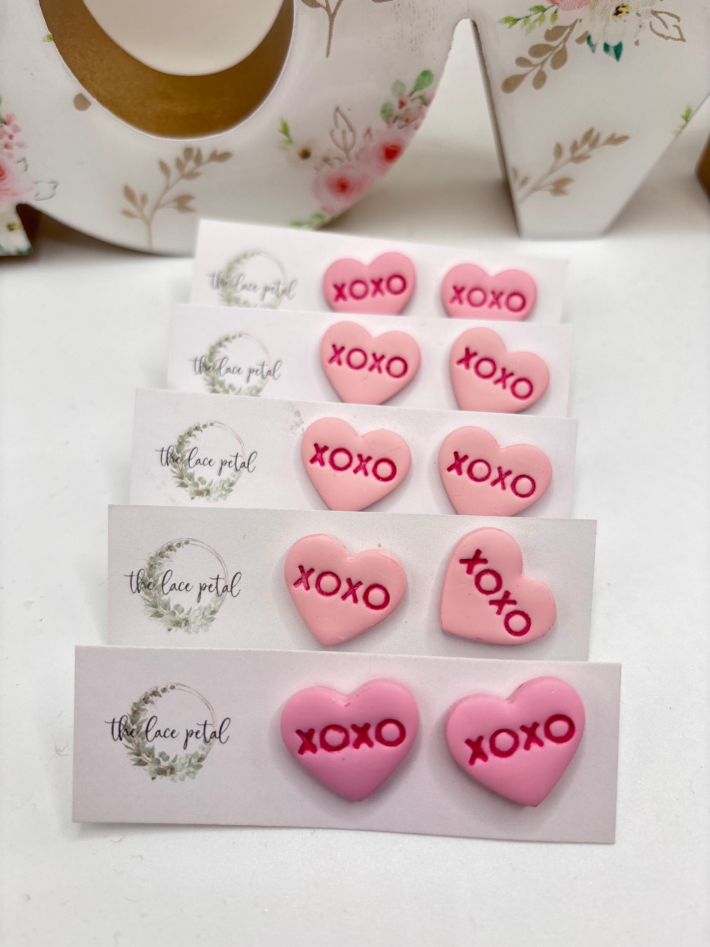 XOXO Valentine Stud Earrings