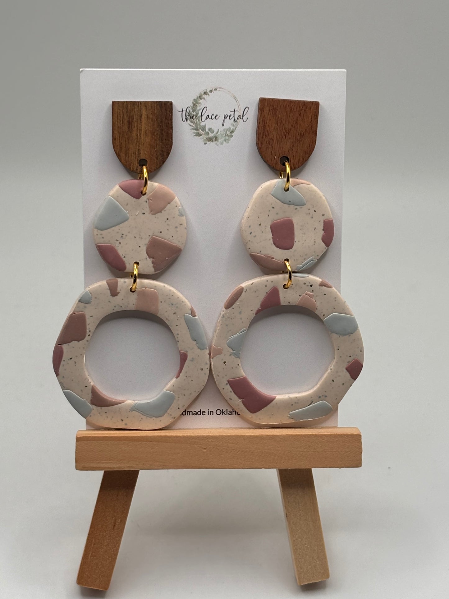 Terrazzo Dangle Earrings