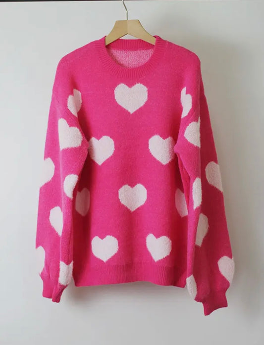 Valentine's Day Heart Sweater