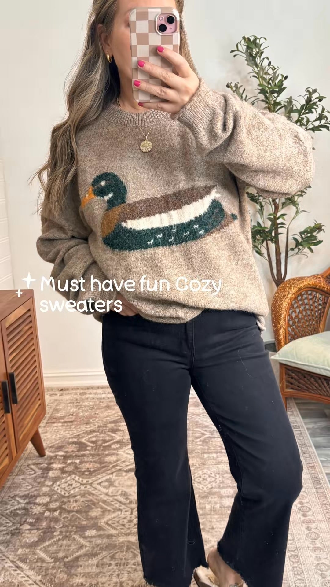 Cozy Mallard Sweater