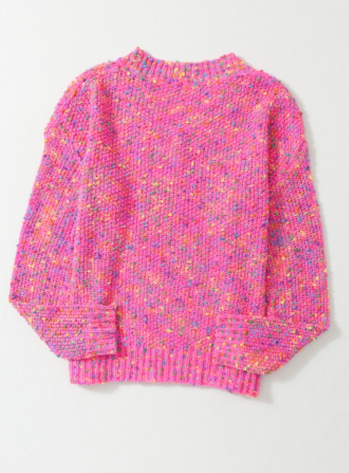 Pink Confetti Sweater