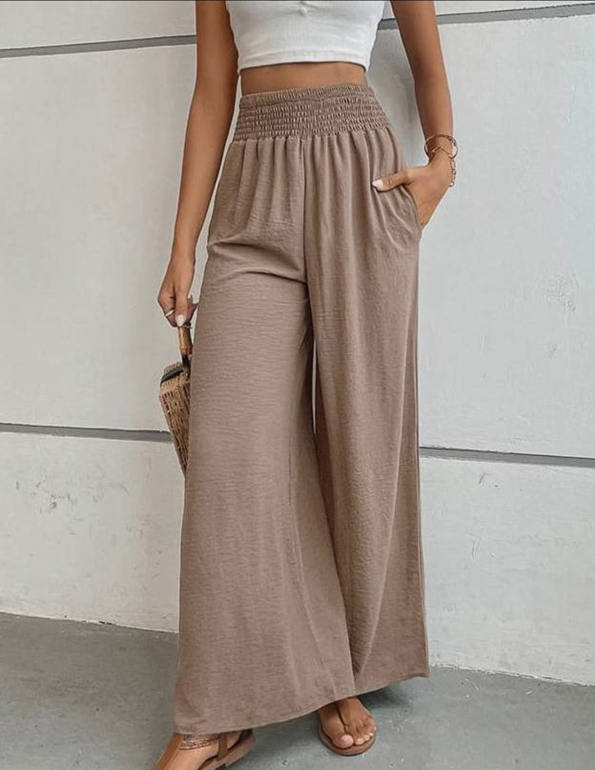 Casual Wide Leg Pant