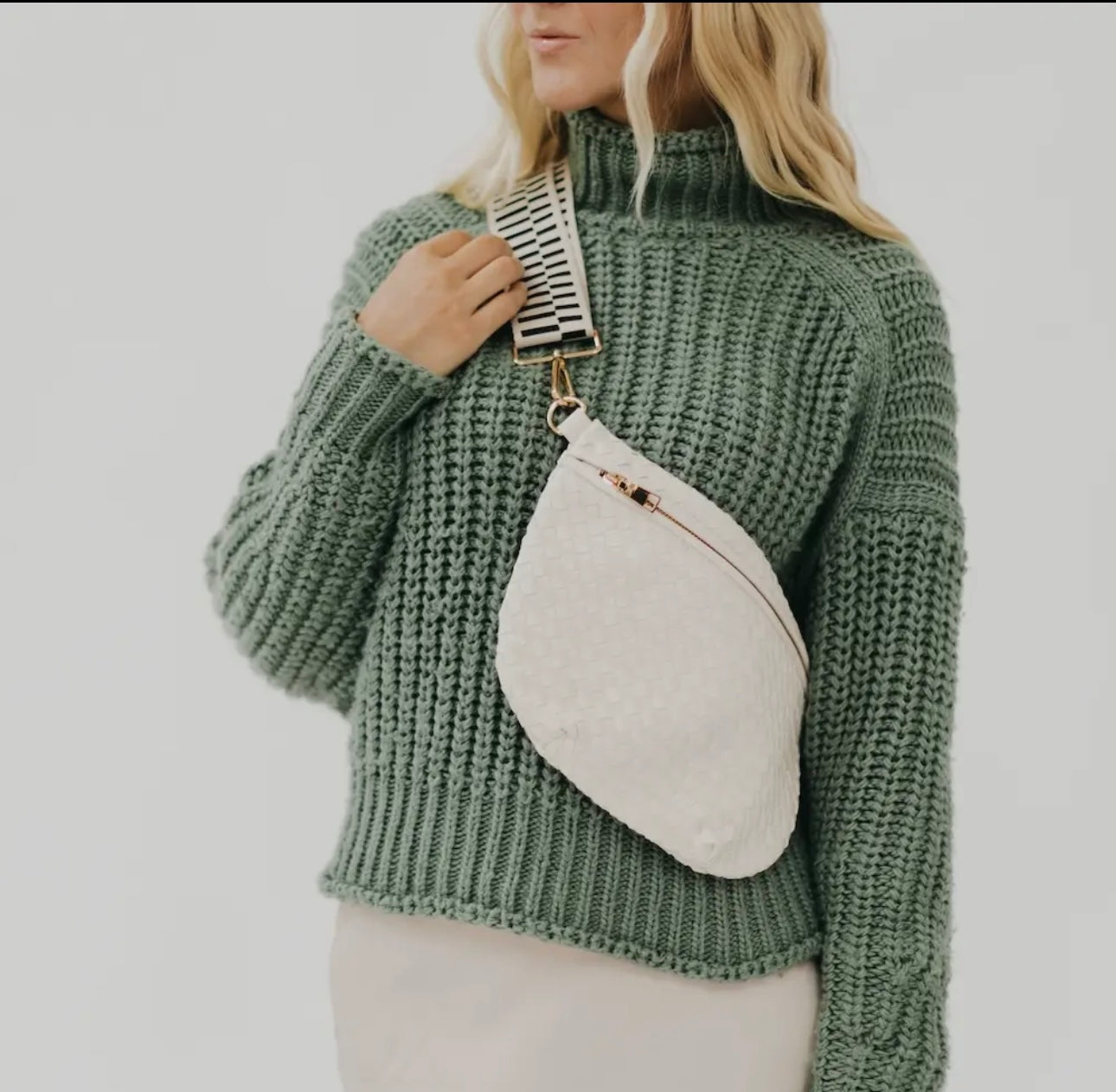 Woven Bum Bag