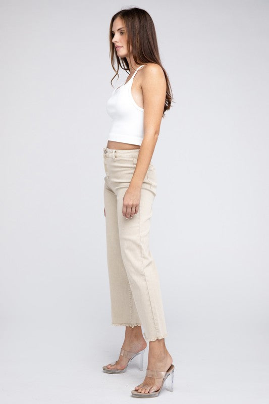 Straight Wide Pants