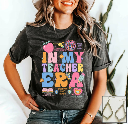 In My Teacher Era Graphic Tshirt