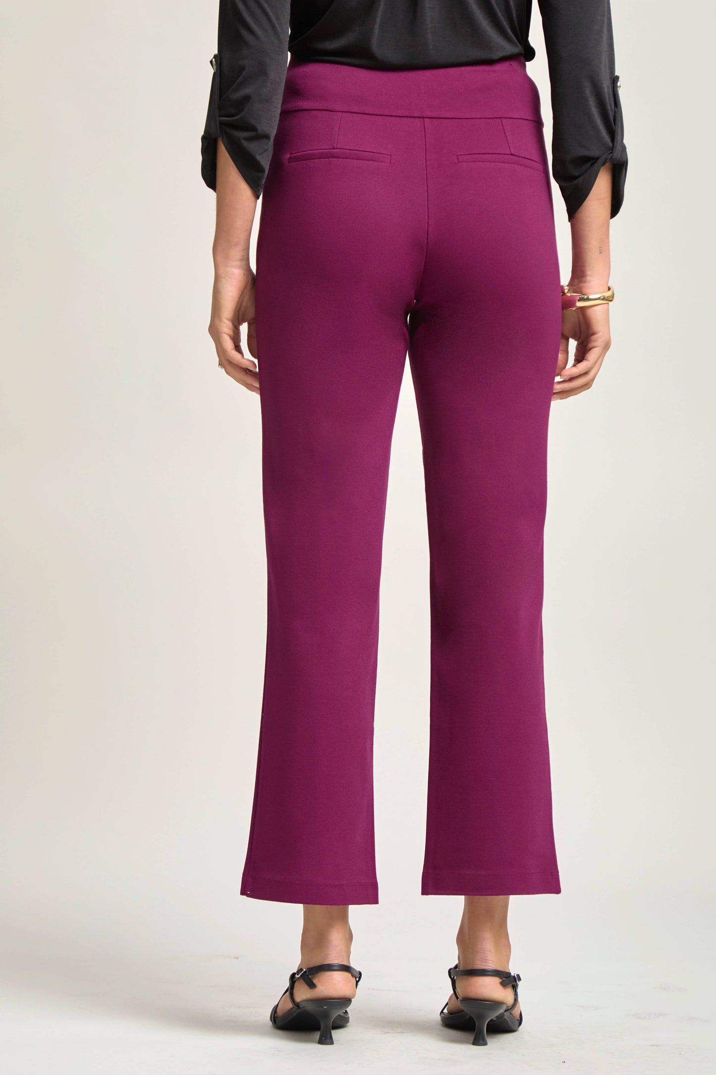 Magic High Slim Straight Pants-Matching Blazer available see tops
