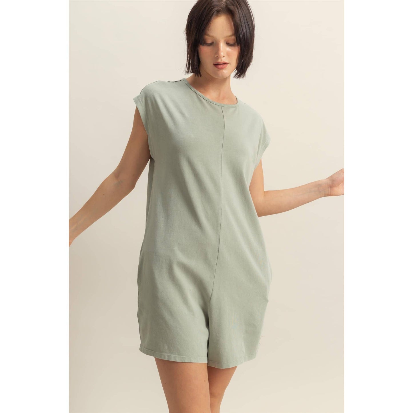 Relaxed Fit Breezy Romper (Multi Colors)