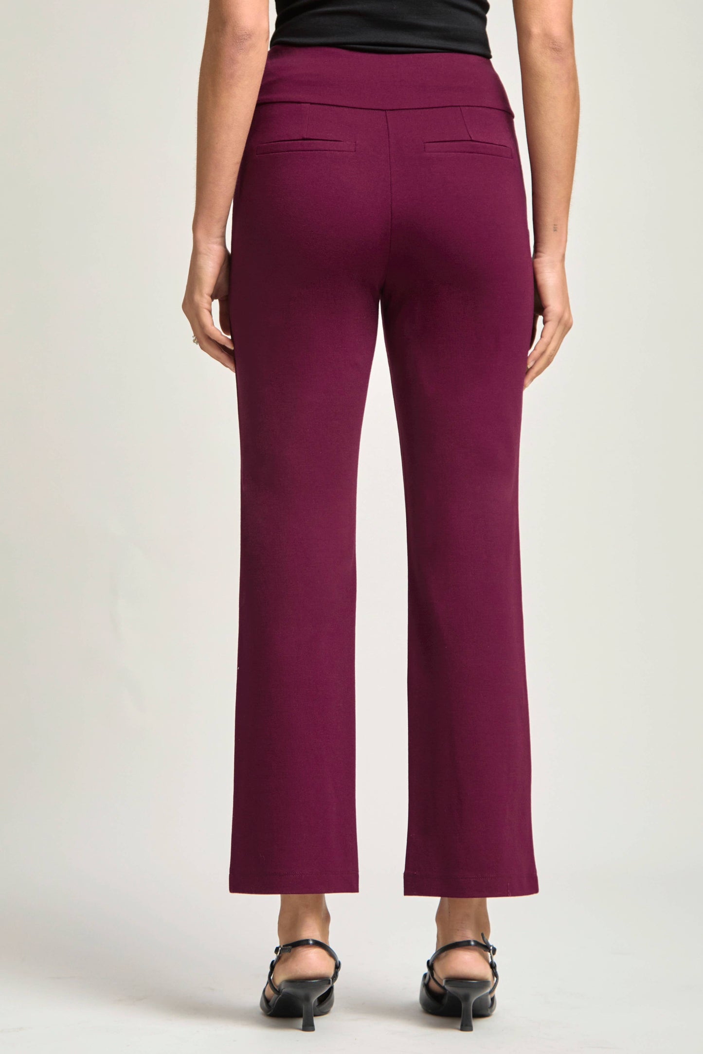 Magic High Slim Straight Pants-Matching Blazer available see tops