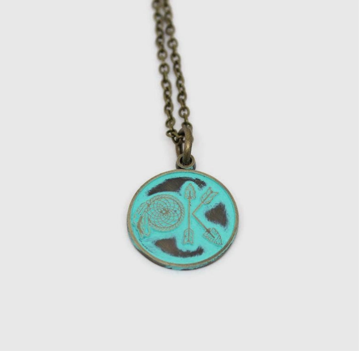 OK for Oklahoma Token Necklace