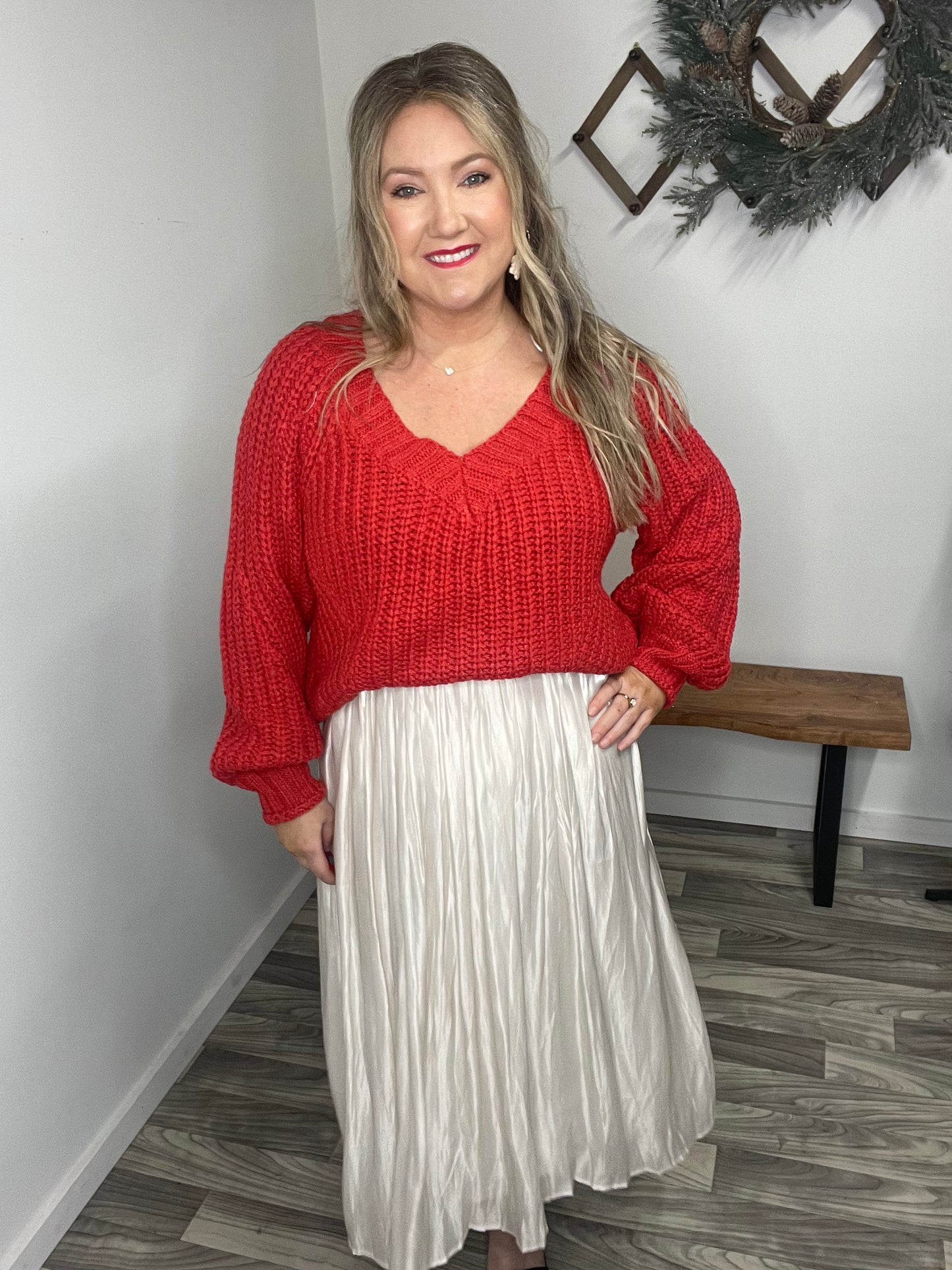 Pleated Skirt