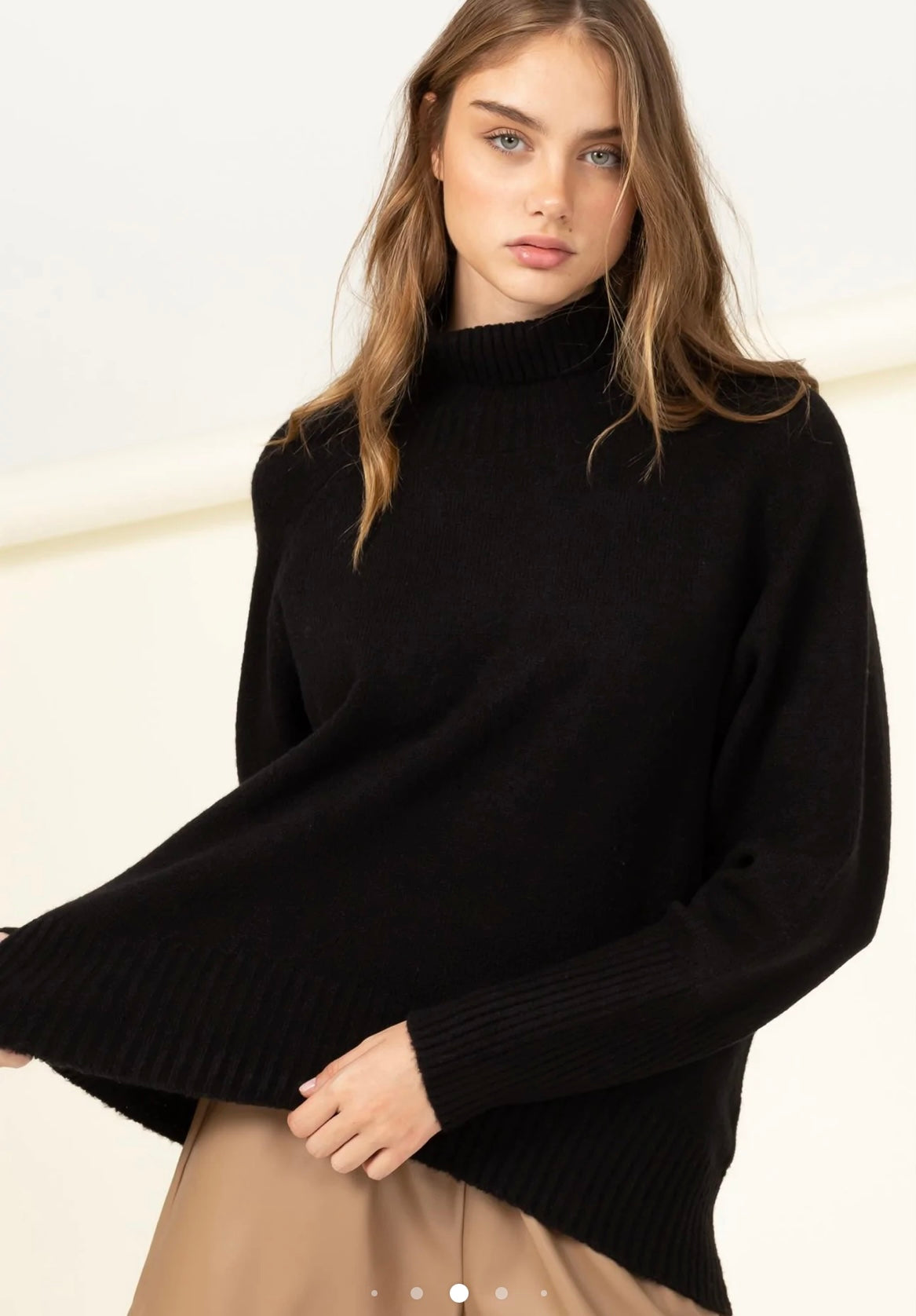 DREAM STATE TURTLENECK LONG SLEEVE SWEATER