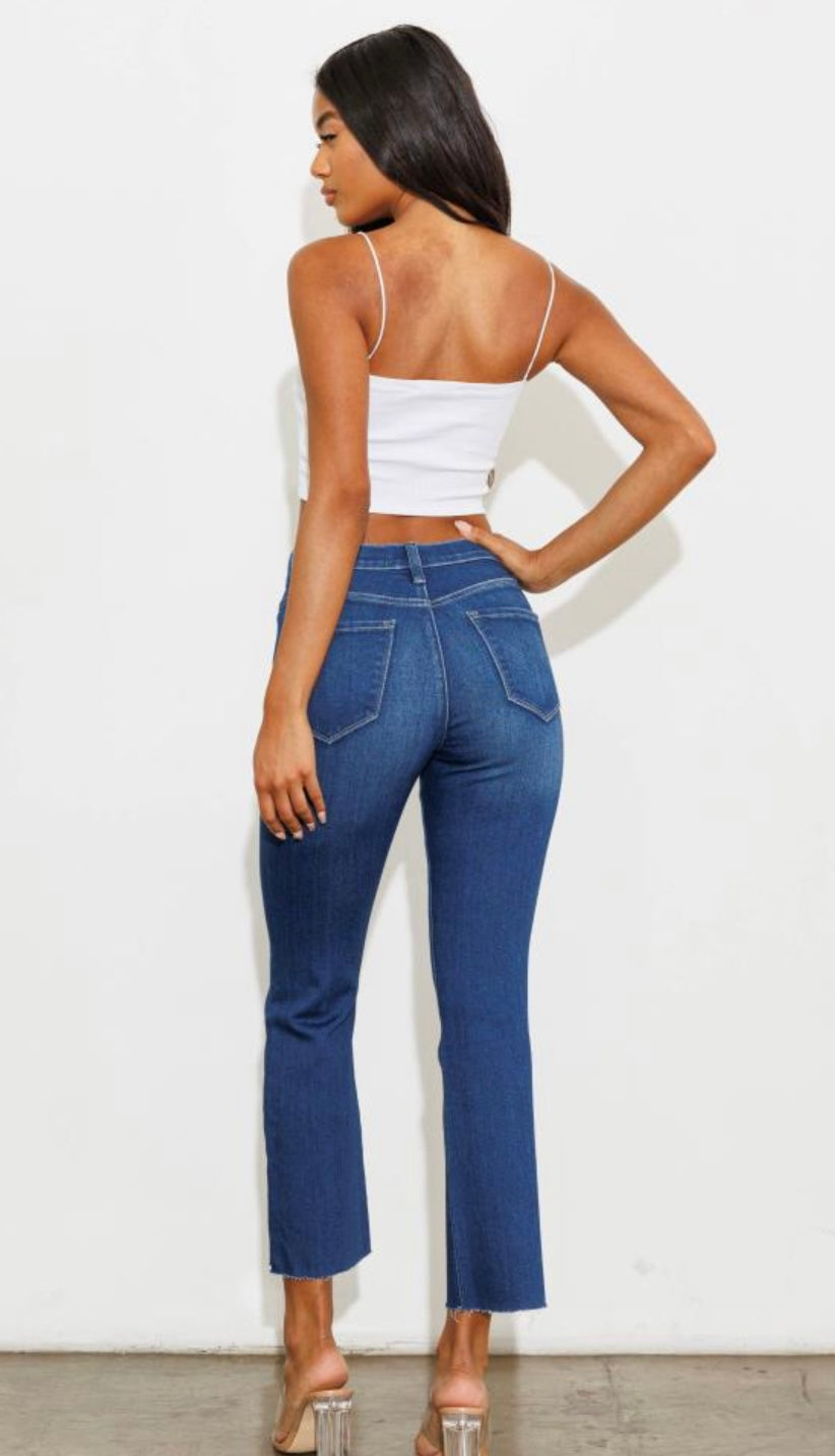 Ankle Bootcut Jeans